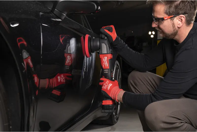 Aku excentrická leštička Milwaukee M18 FROP15-502X, leštící bruska 125 mm, 2x aku M18 B5 + nabíječka M12-18 FC, 4933478837 (MI4933478835)